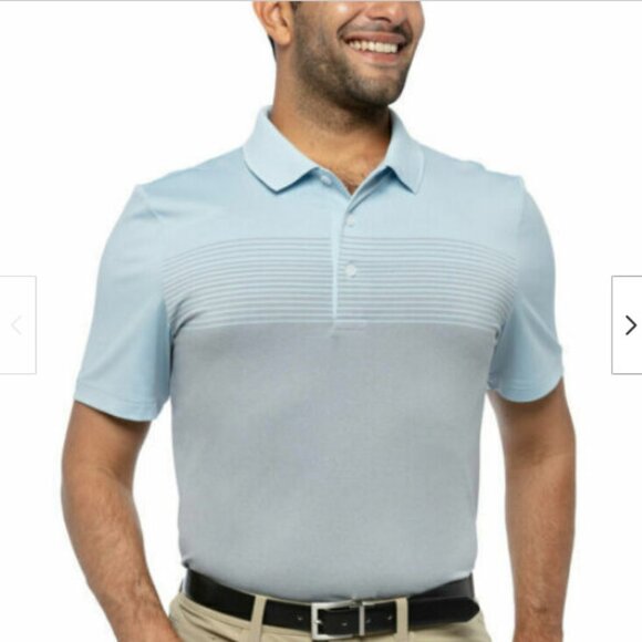 Kirkland Signature Other - Kirkland Signature mens Performance Polo Shirt Short Sleeve (Light blue,Small)